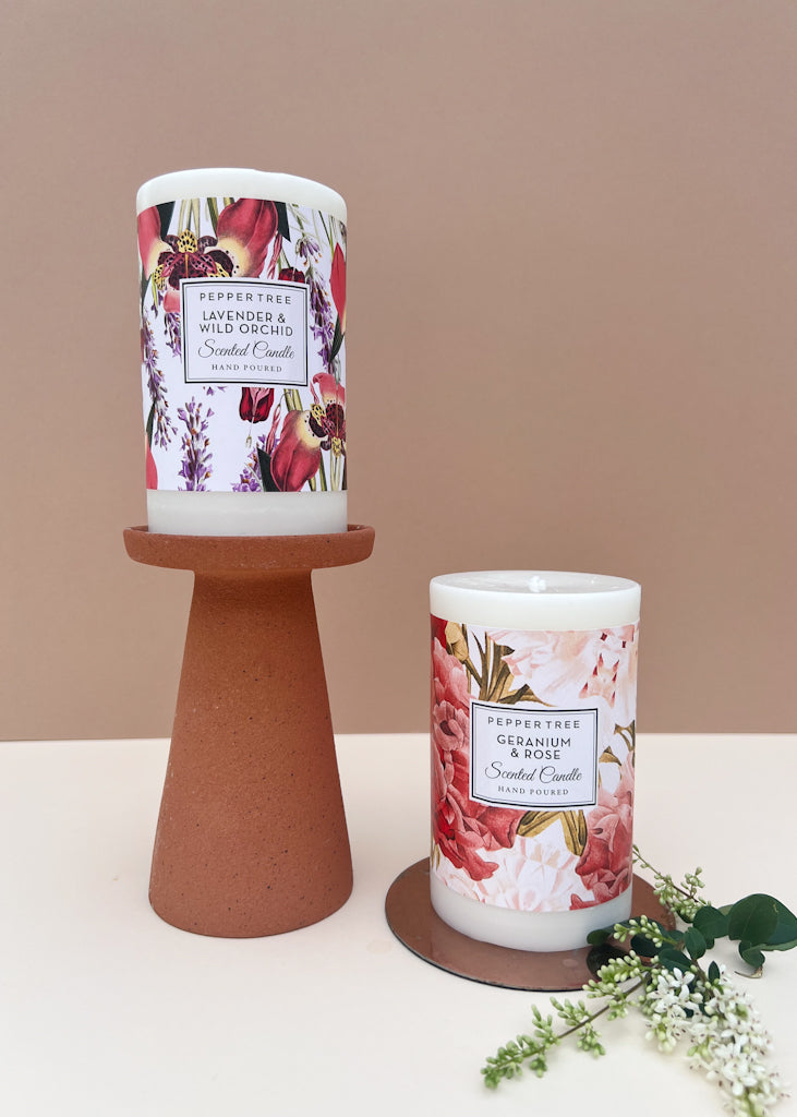 Geranium & Rose Candle