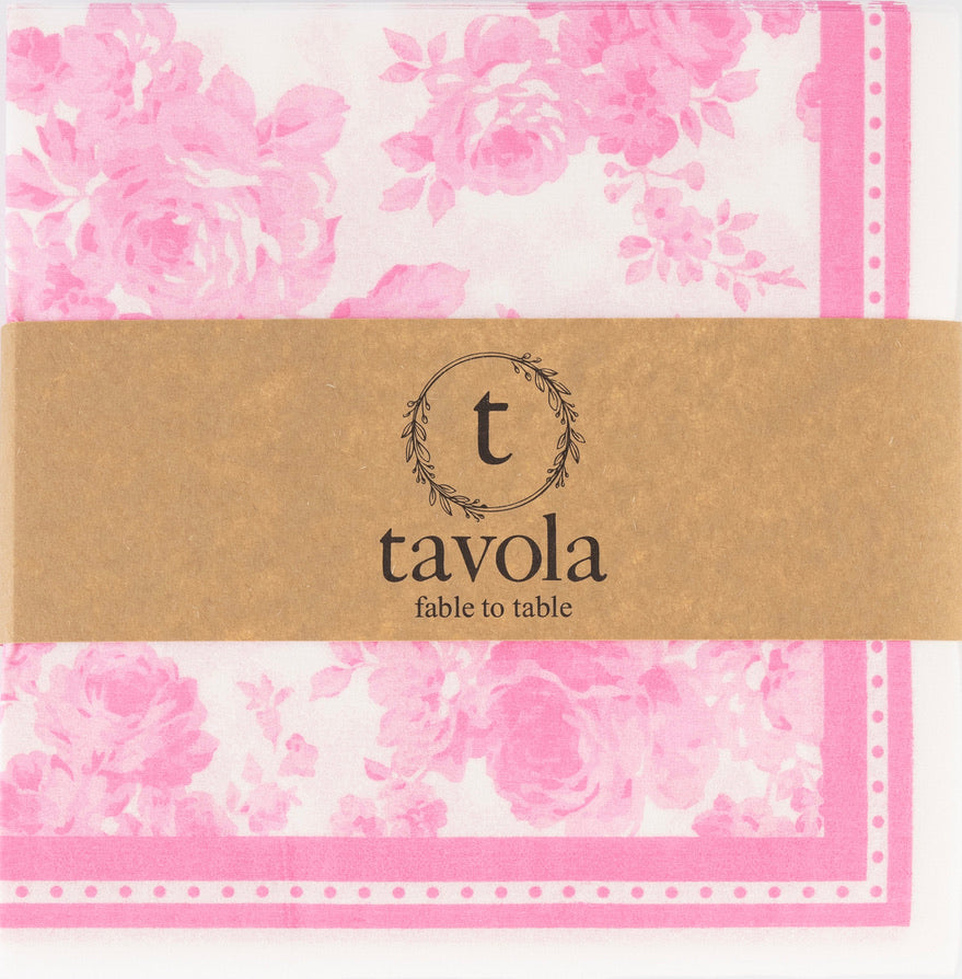 Rose Pink Serviettes