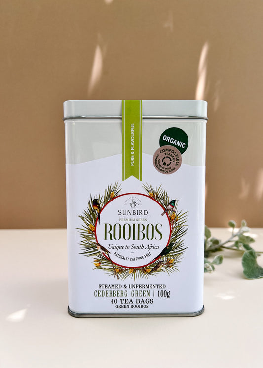 Sunbird Cederberg Green Tea Tin