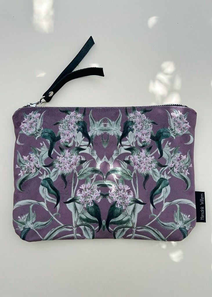 Purple Velvet Pouch