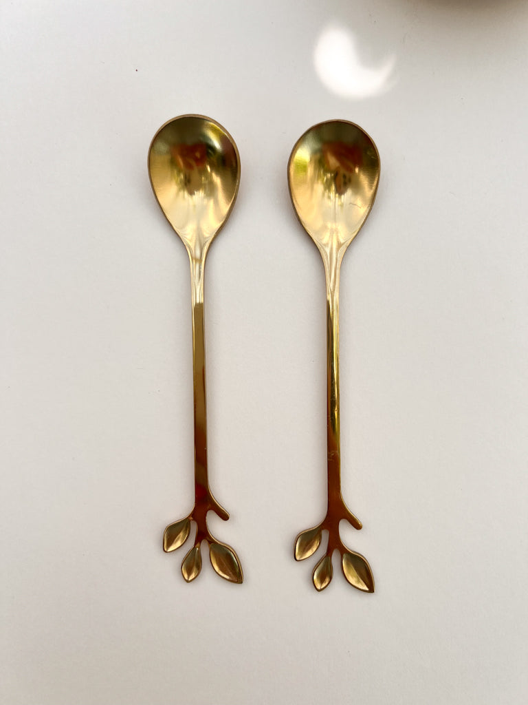 Leaf Design Spoons