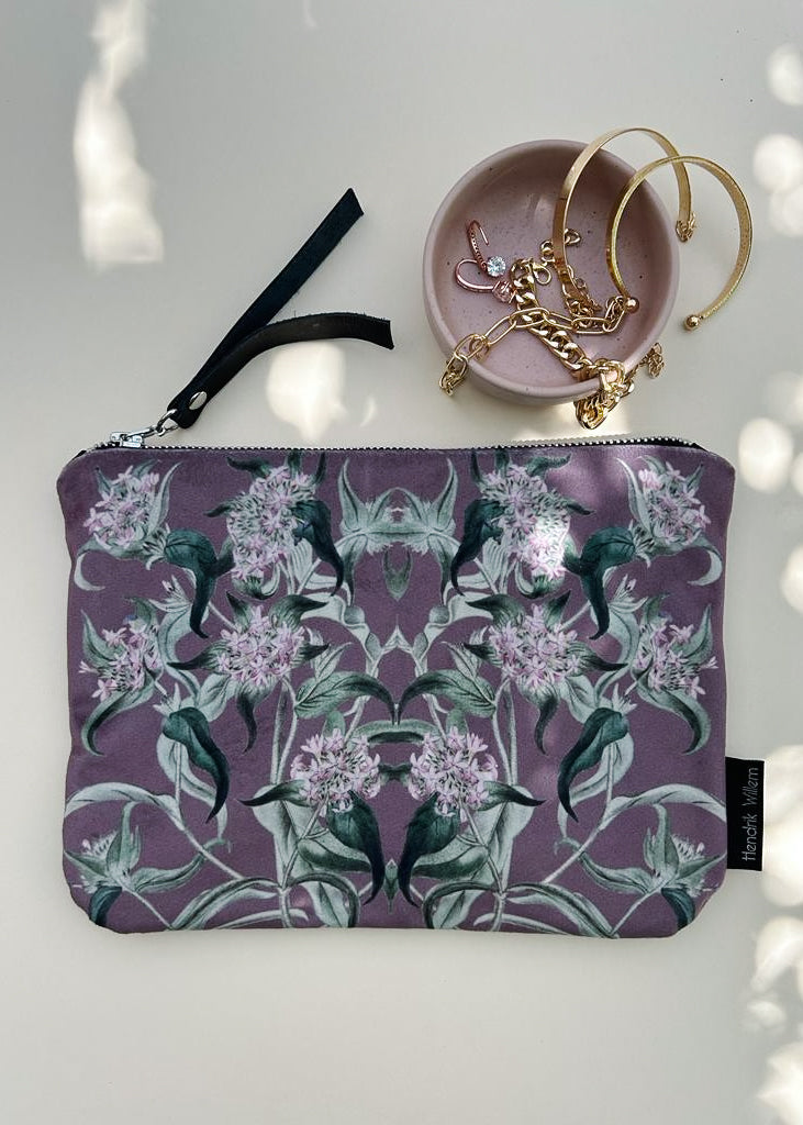 Purple Velvet Pouch