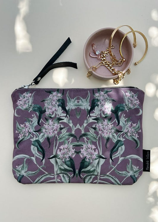 Purple Velvet Pouch