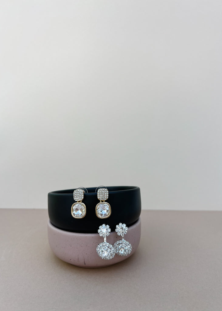 Crystal Earring Stud & Drop