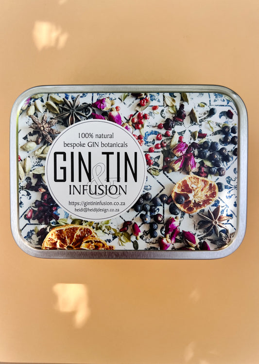 Gin Tin Ingredient Design