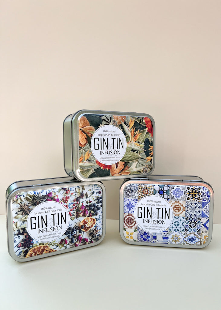 Gin Tin Ingredient Design