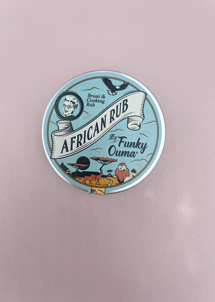 Funky Ouma African Rub Tin