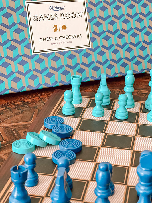 Chess & Checkers Set