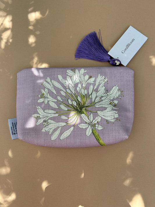 Agapanthus Tassel Clutch Bag