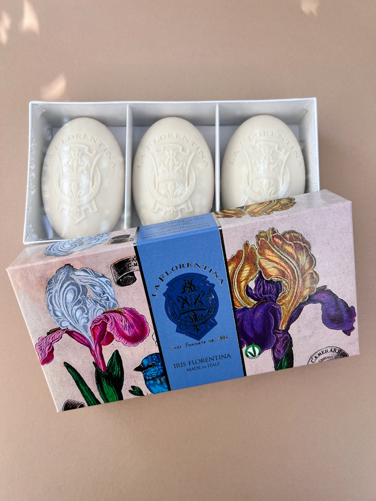 La Florentina Three-Piece Iris Soap Gift Box