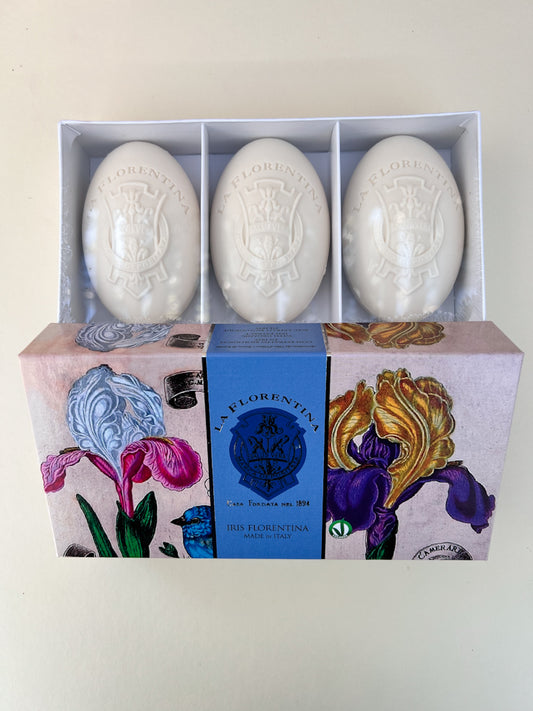 La Florentina Three-Piece Iris Soap Gift Box