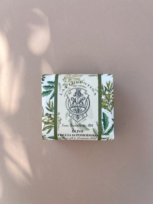 La Florentina Soap: Olive Oil and Tomato Leaf