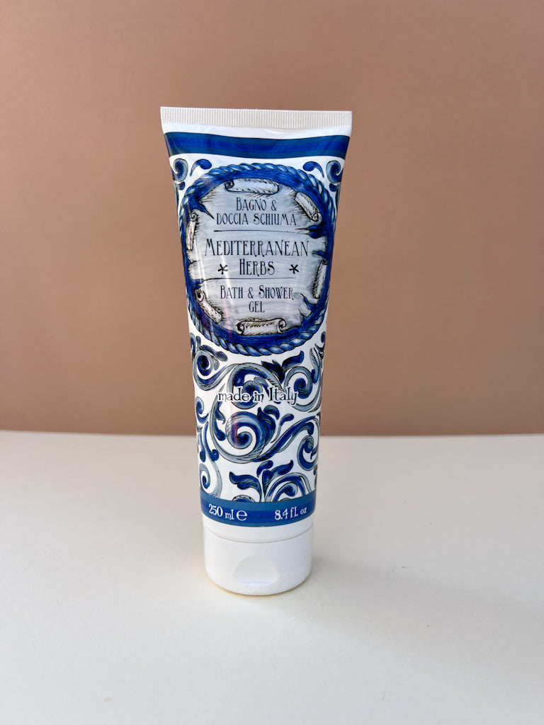 Rudy Profumi Mediterranean Bath & Shower Gel Tube