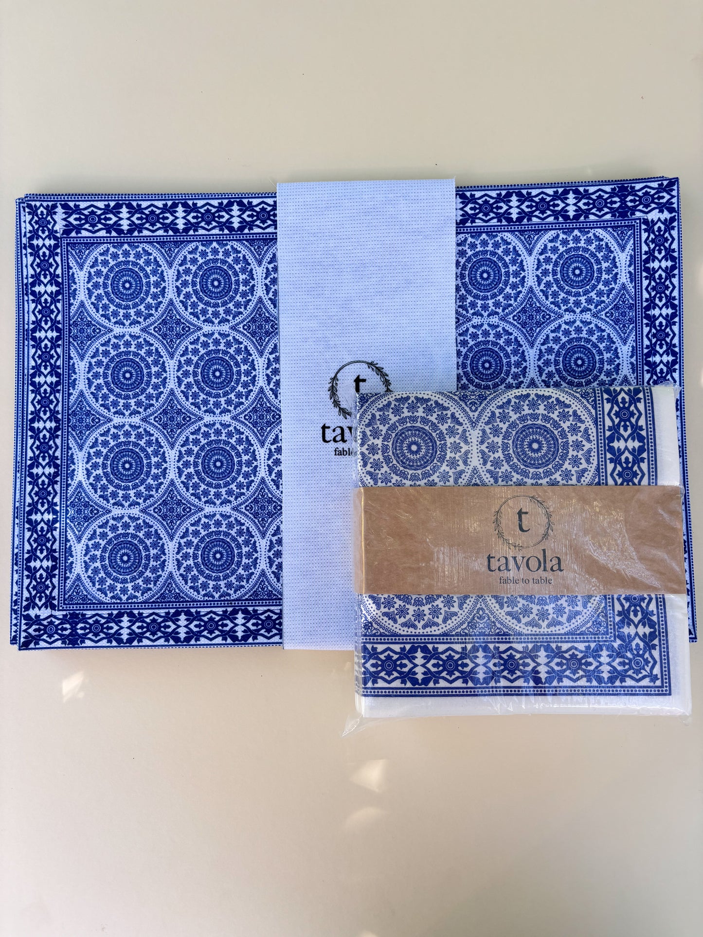 Blue Suzani Serviettes